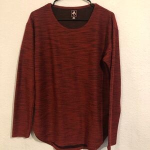 Unknown Brand Red and Maroon Sweater